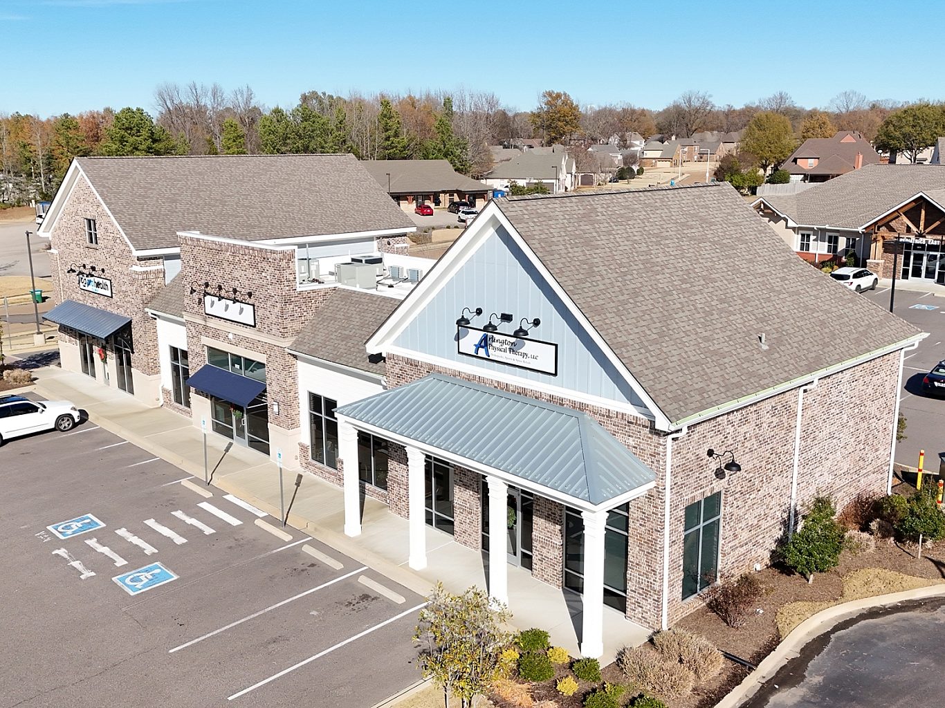The exterior of a physical therapy clinic.