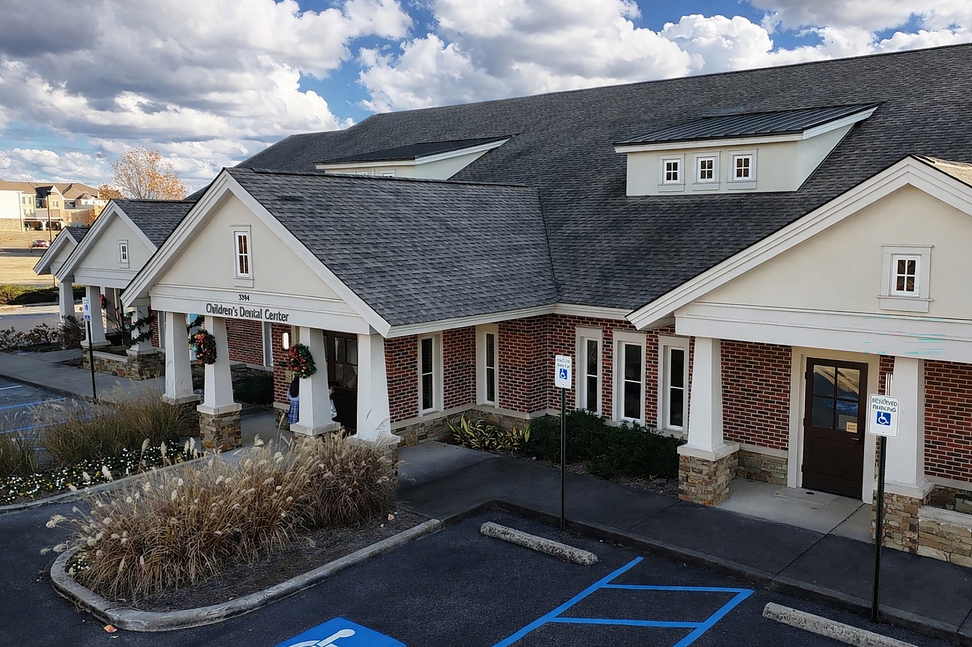 Exterior view of a children's dental office