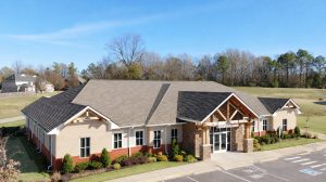 The exterior of a pediatric healthcare office